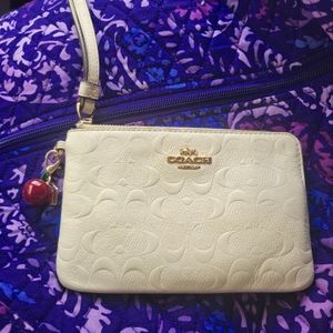 Like New authentic coach wristlet